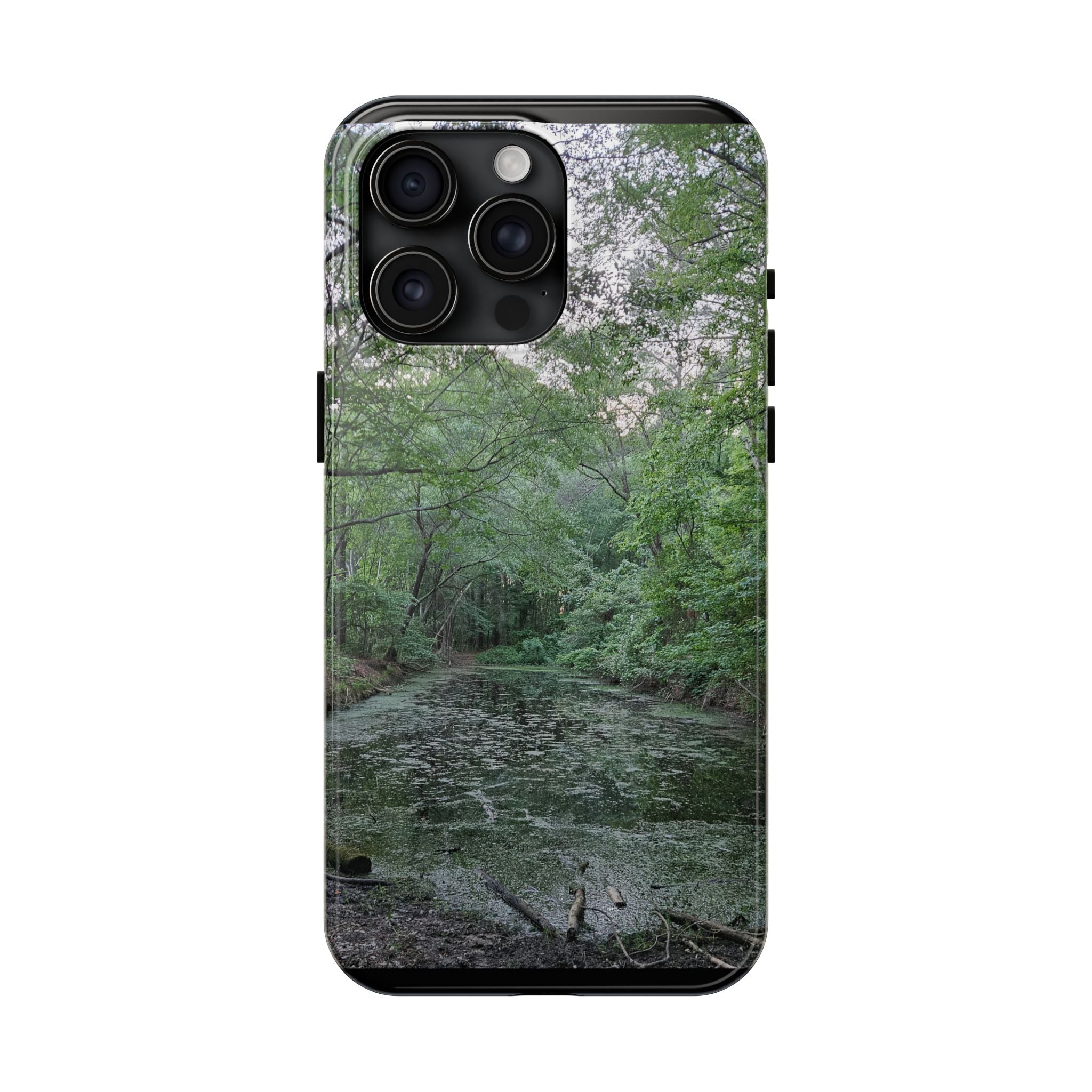 Mossy Pond Phone Case | Nature Landscape Waterproof