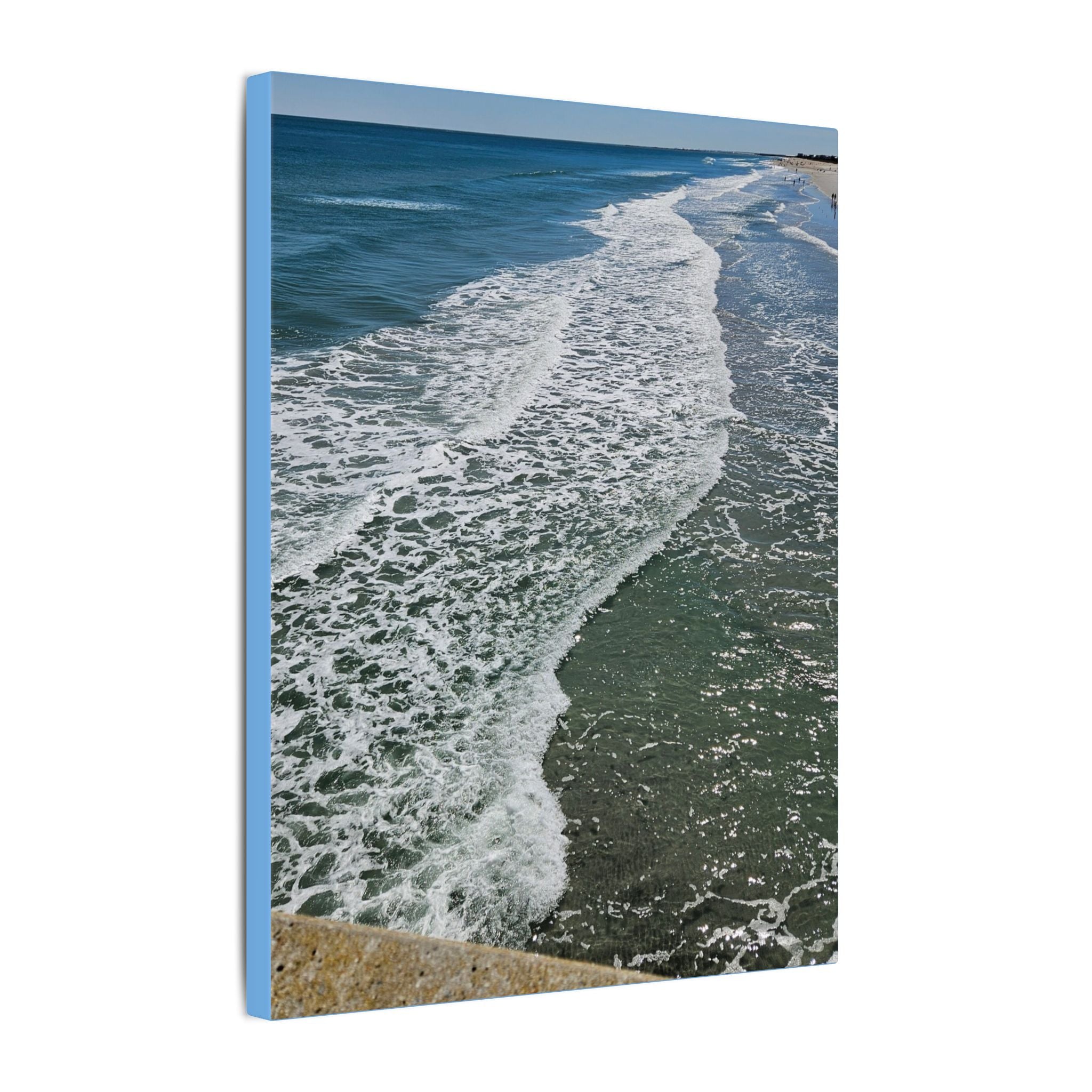 Ocean Shoreline Waves Canvas