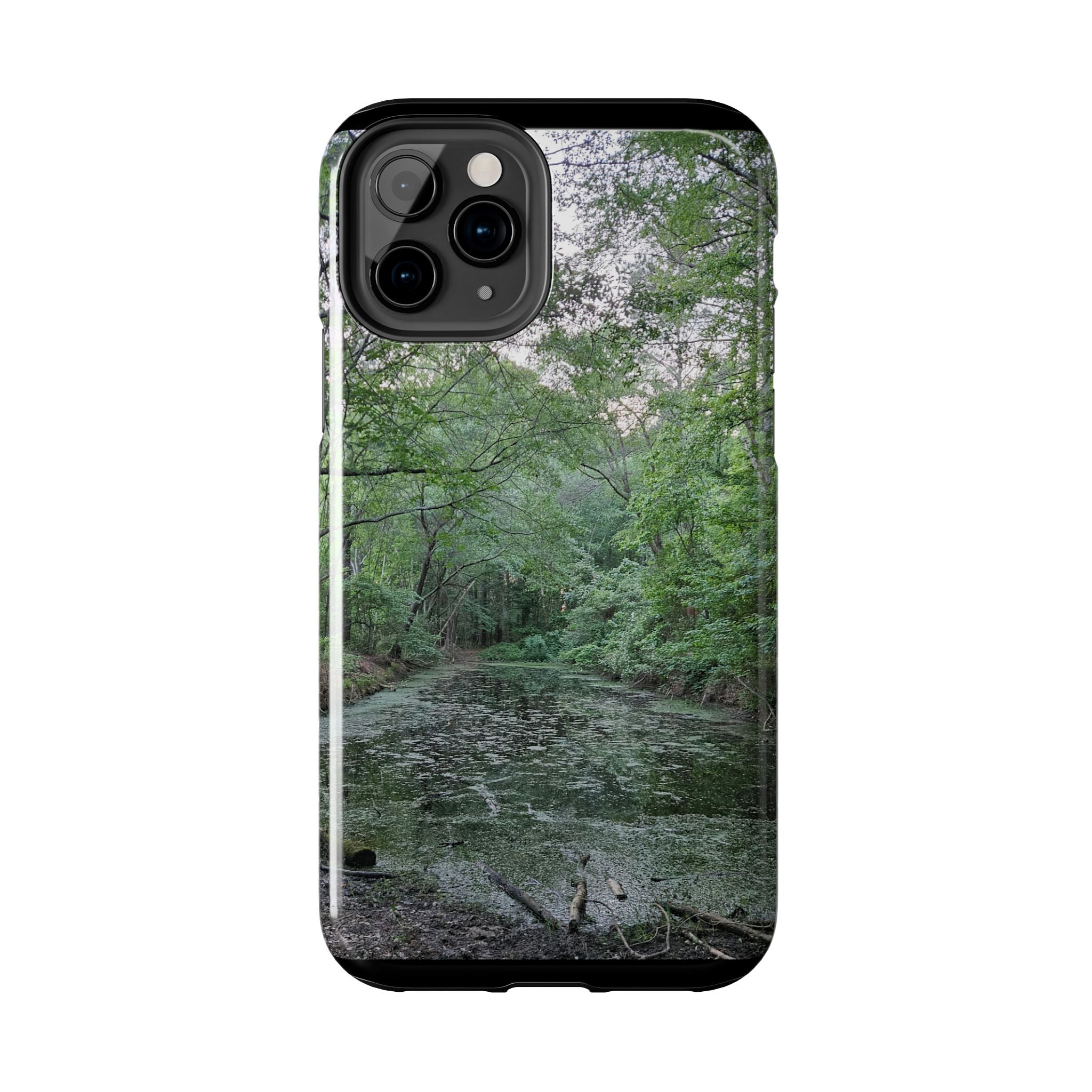 Mossy Pond Phone Case | Nature Landscape Waterproof