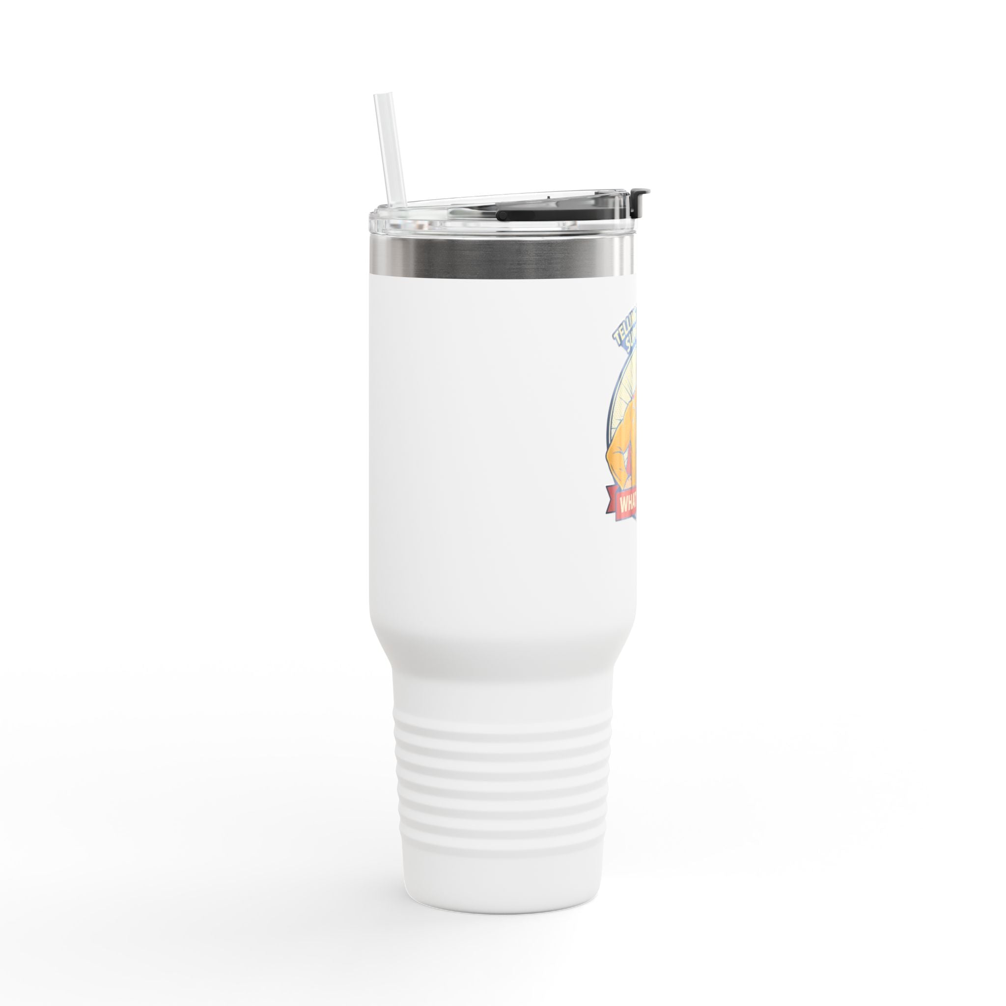 Jokes Is My Superpower 40oz Insulated Tumbler