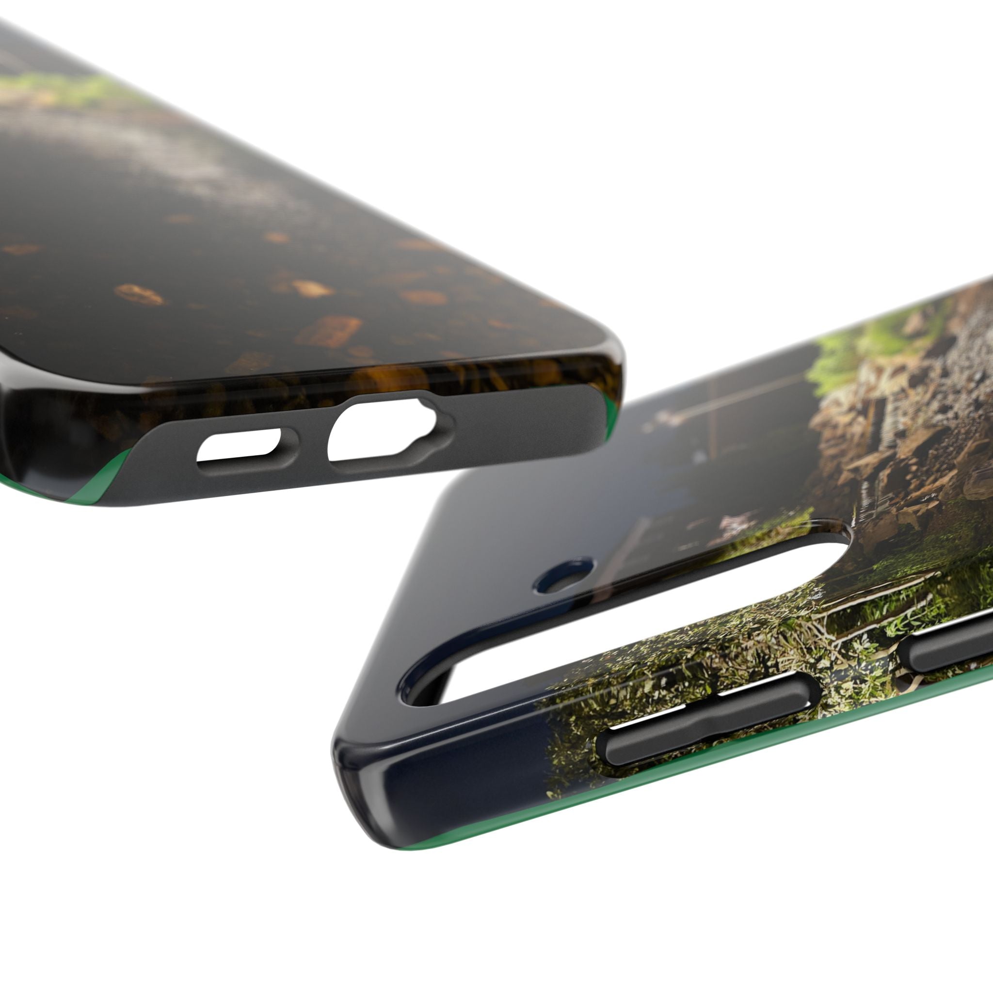 Night River Phone Case — Moody Outdoor Landscape Protective Cover