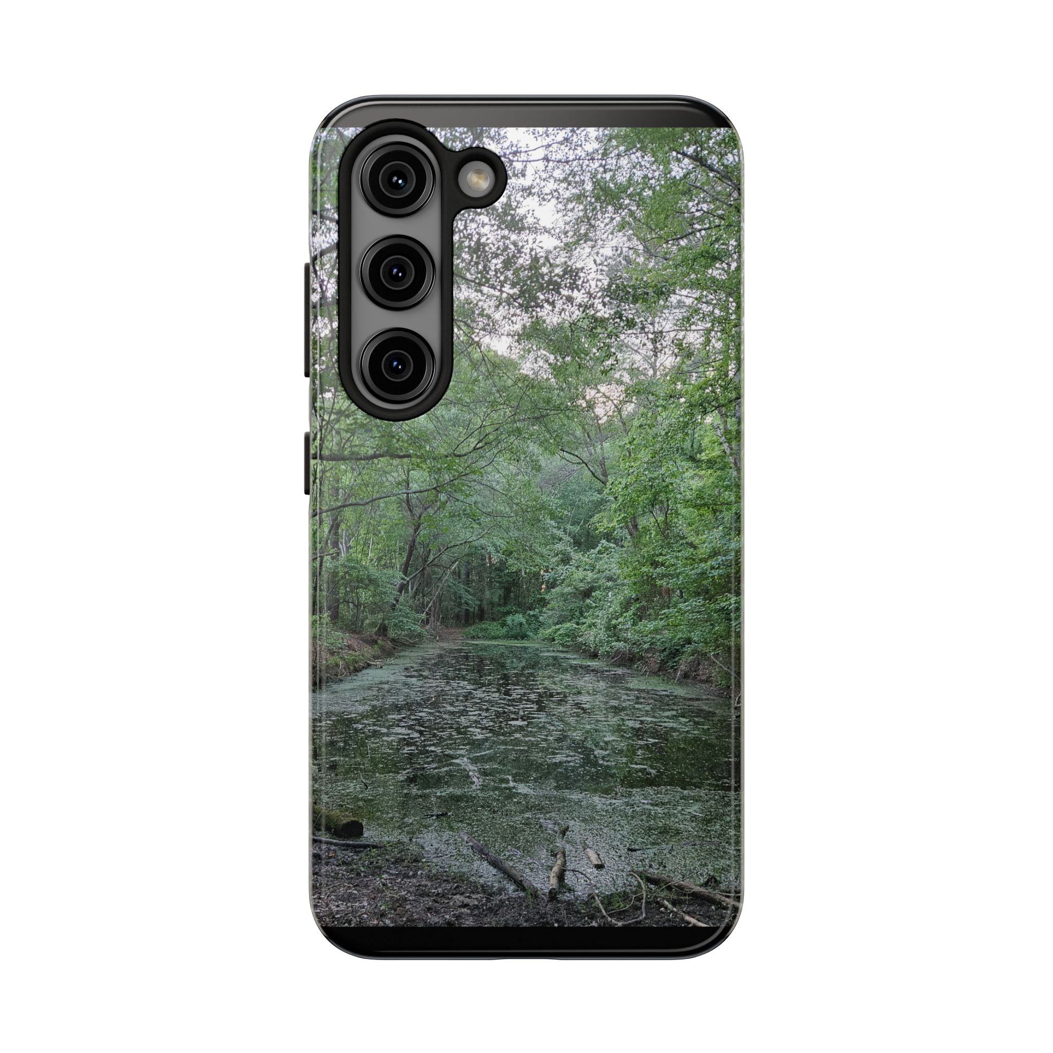Mossy Pond Phone Case | Nature Landscape Waterproof