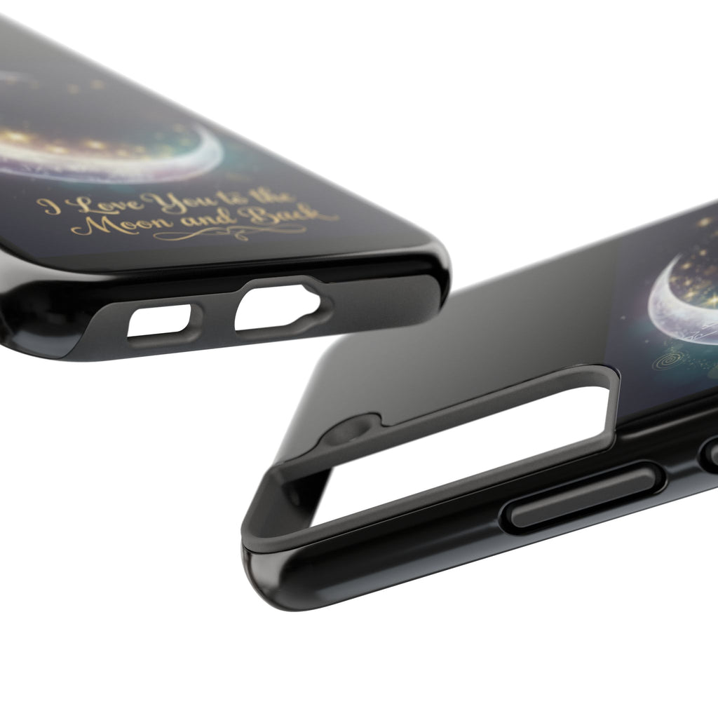 I Love You to the Moon and Back Phone Case | Moon Crescent Stars