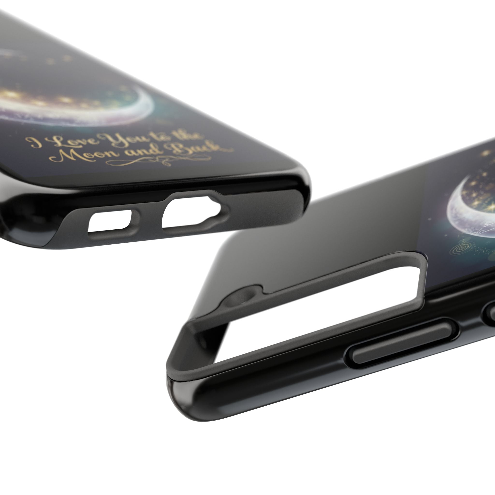 I Love You to the Moon and Back Phone Case | Moon Crescent Stars