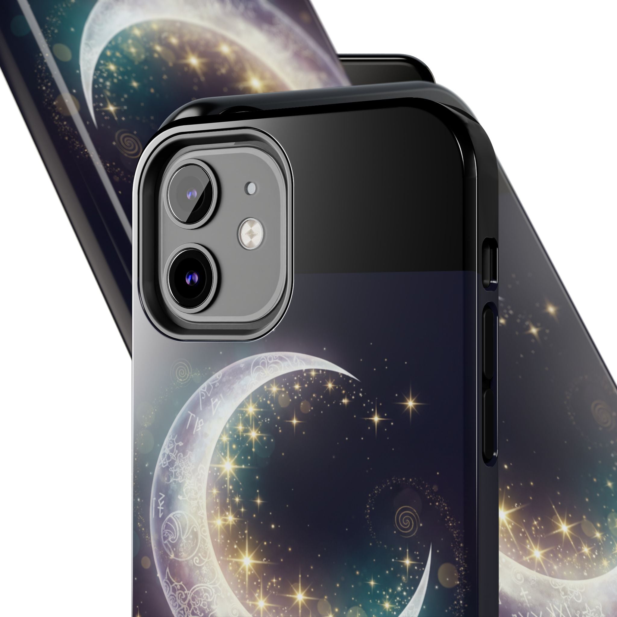 I Love You to the Moon and Back iPhone Case | Moon and Stars Tough Case