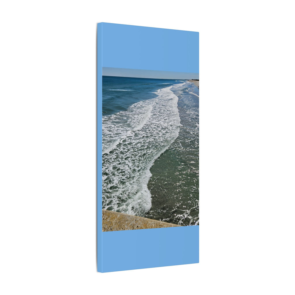 Ocean Shoreline Waves Canvas
