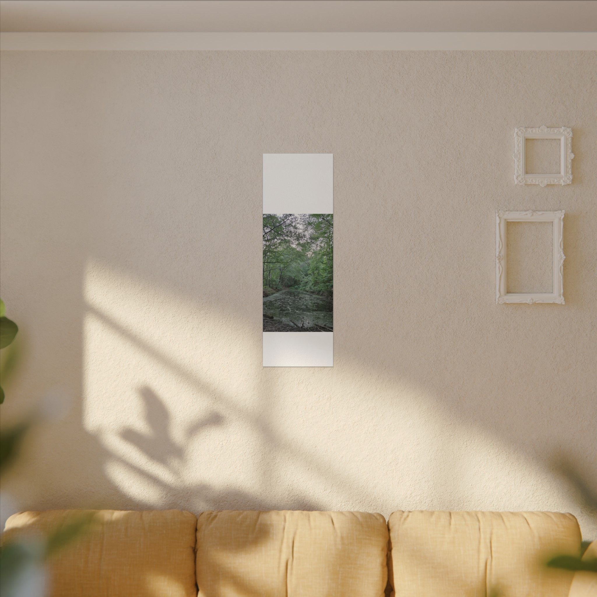 Mossy Pond Canvas Matte Stretched Wall Art