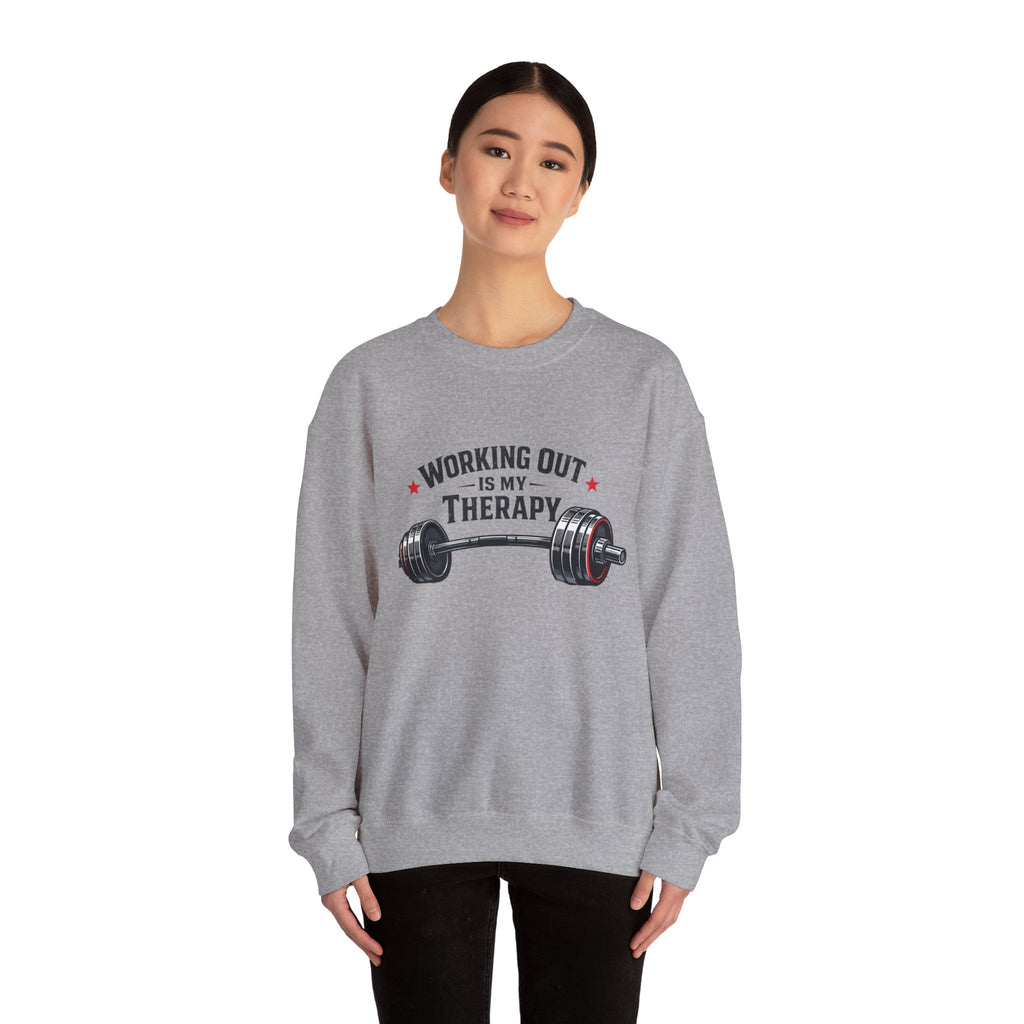 Workout Is My Therapy Sweatshirt