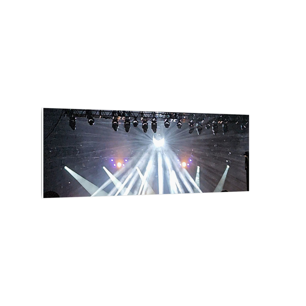 Concert Stage Lights Canvas, Matte Stretched Wall Art | Live Music