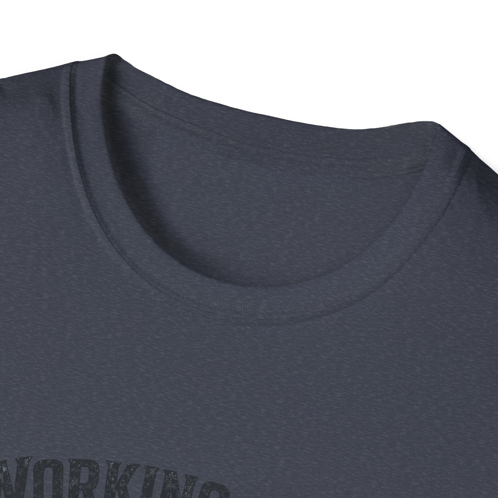 Working Out Is My Therapy T-Shirt — Barbell Fitness Gym Tee