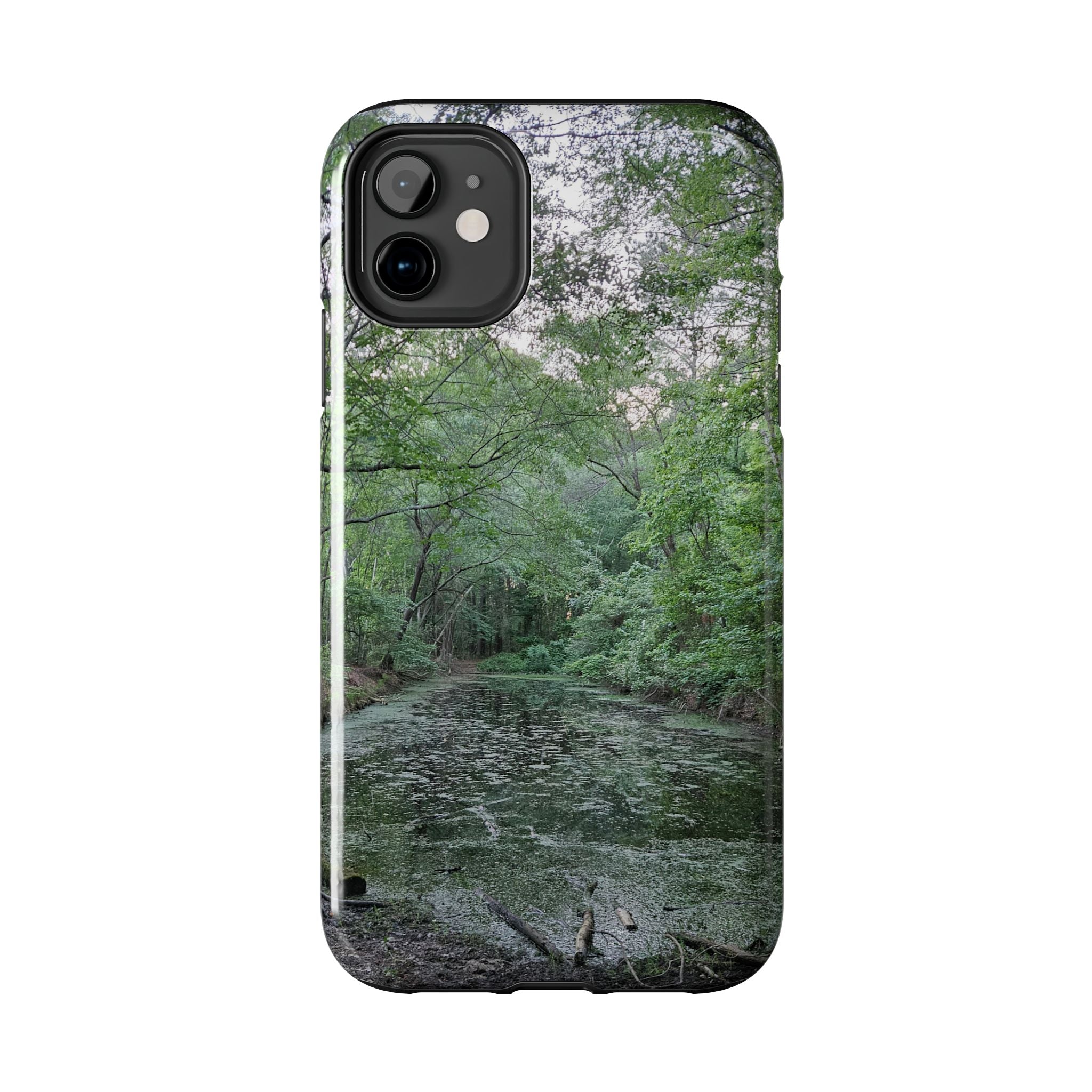 Mossy Pond Phone Case | Nature Landscape Waterproof