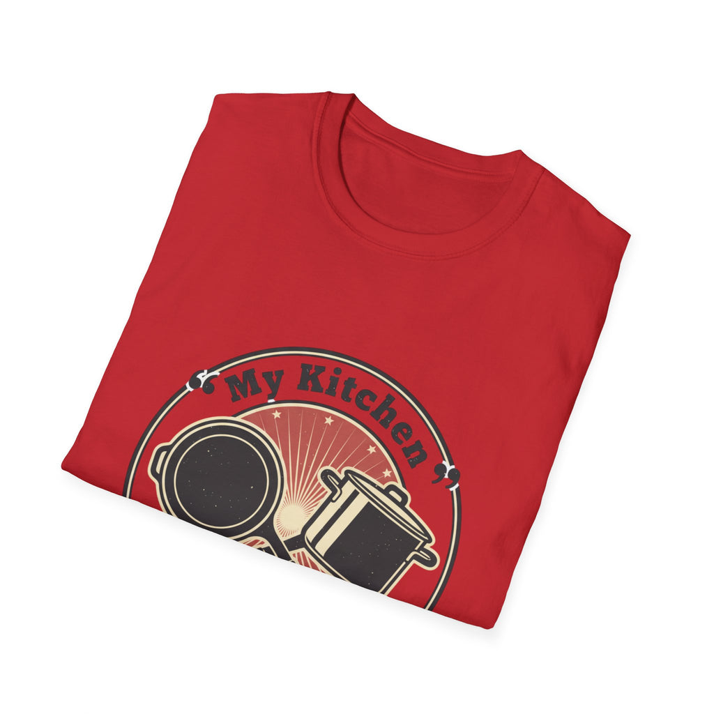 My Kitchen My Rules T-Shirt — Funny Cook/Pan and Pot Graphic Tee