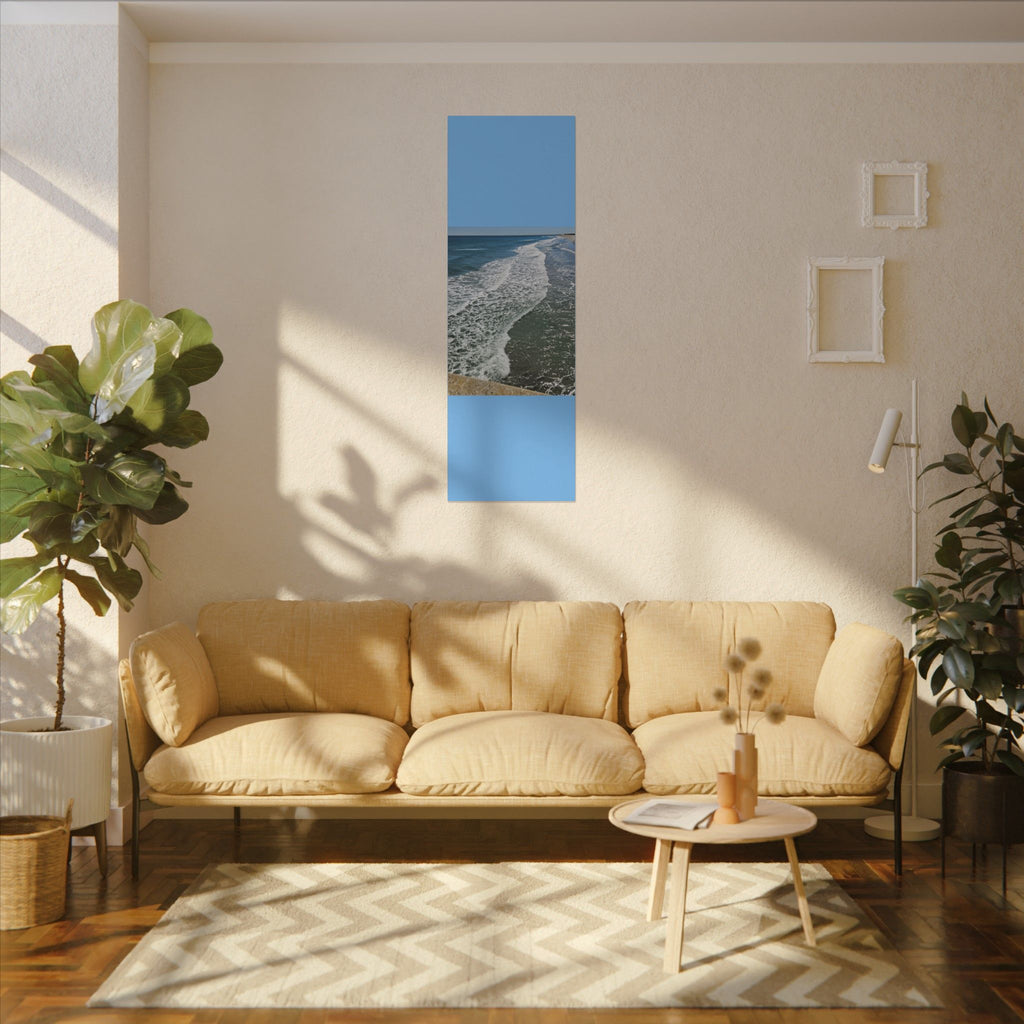 Ocean Shoreline Waves Canvas