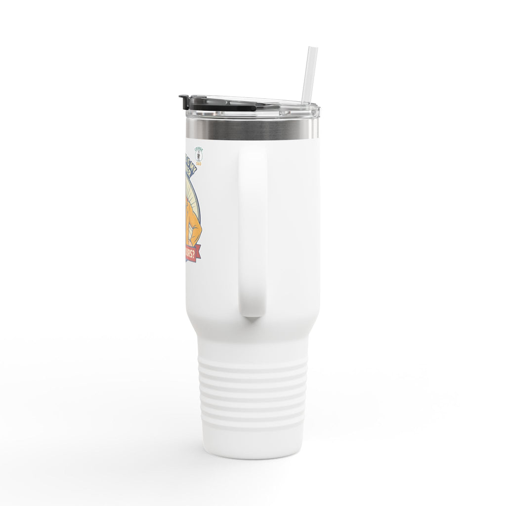 Jokes Is My Superpower 40oz Insulated Tumbler