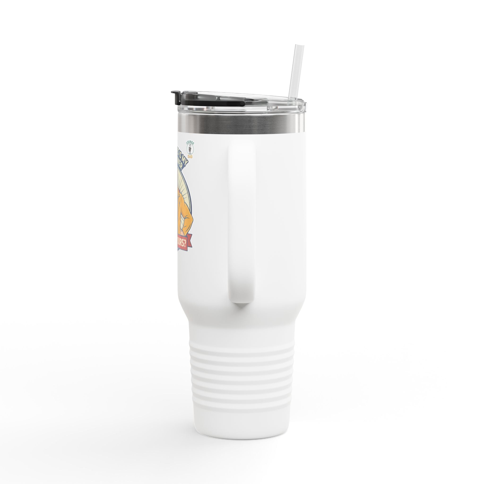 Jokes Is My Superpower 40oz Insulated Tumbler