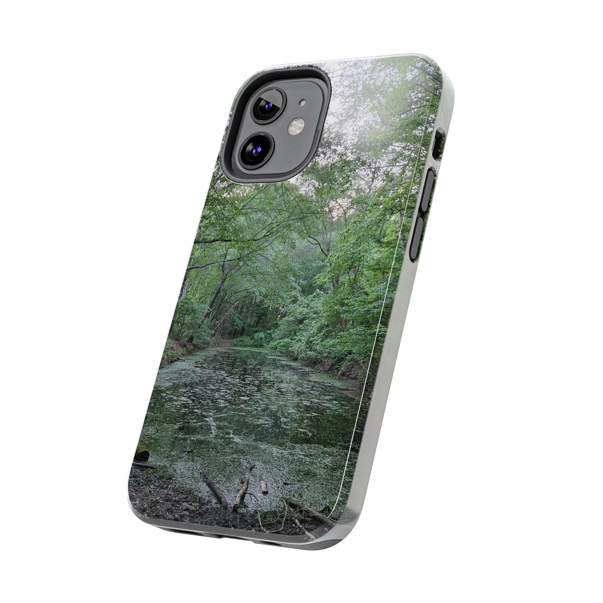 Mossy Pond Phone Case | Nature Landscape Waterproof