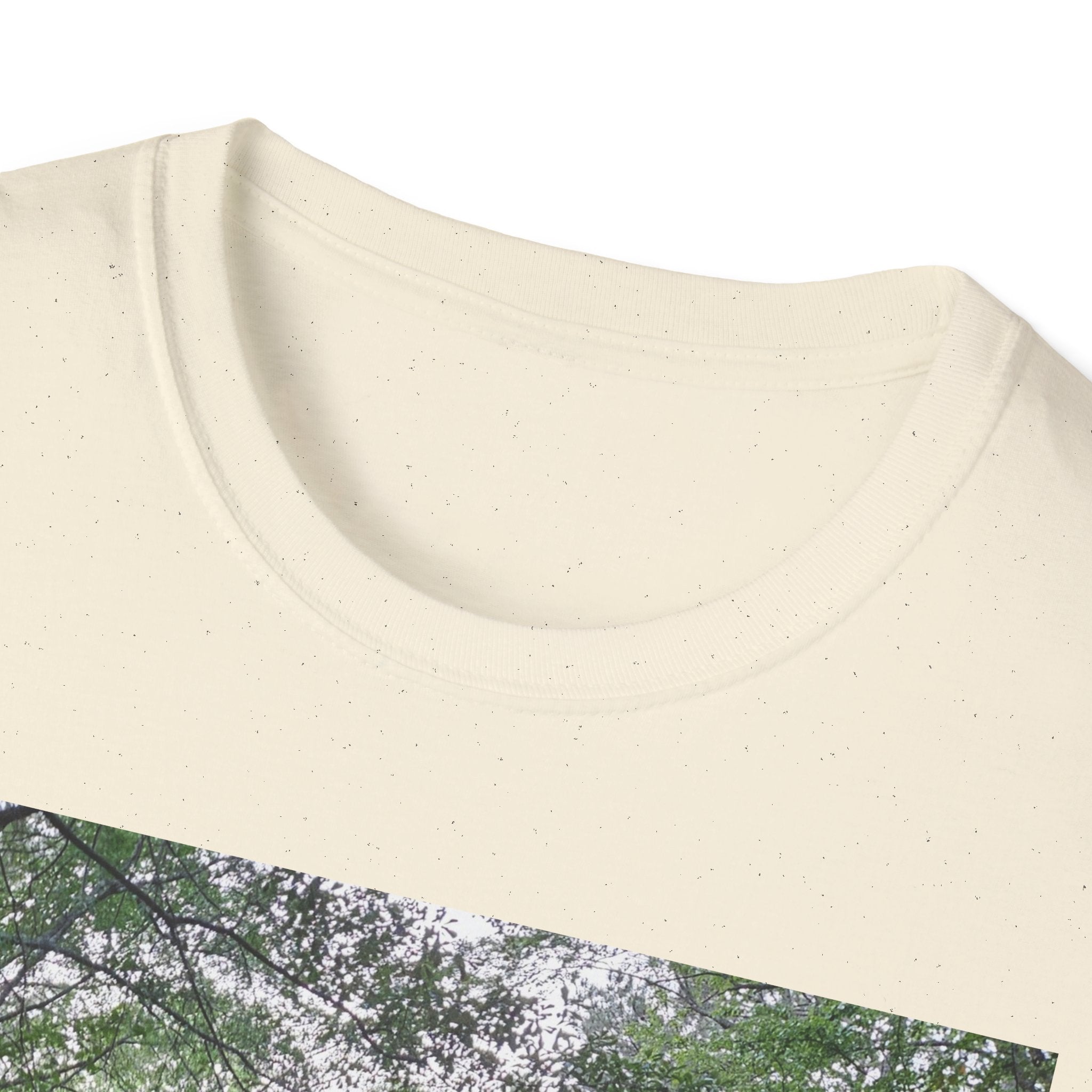 Mossy Pond T‑Shirt — Serene Green Nature Photography Tee