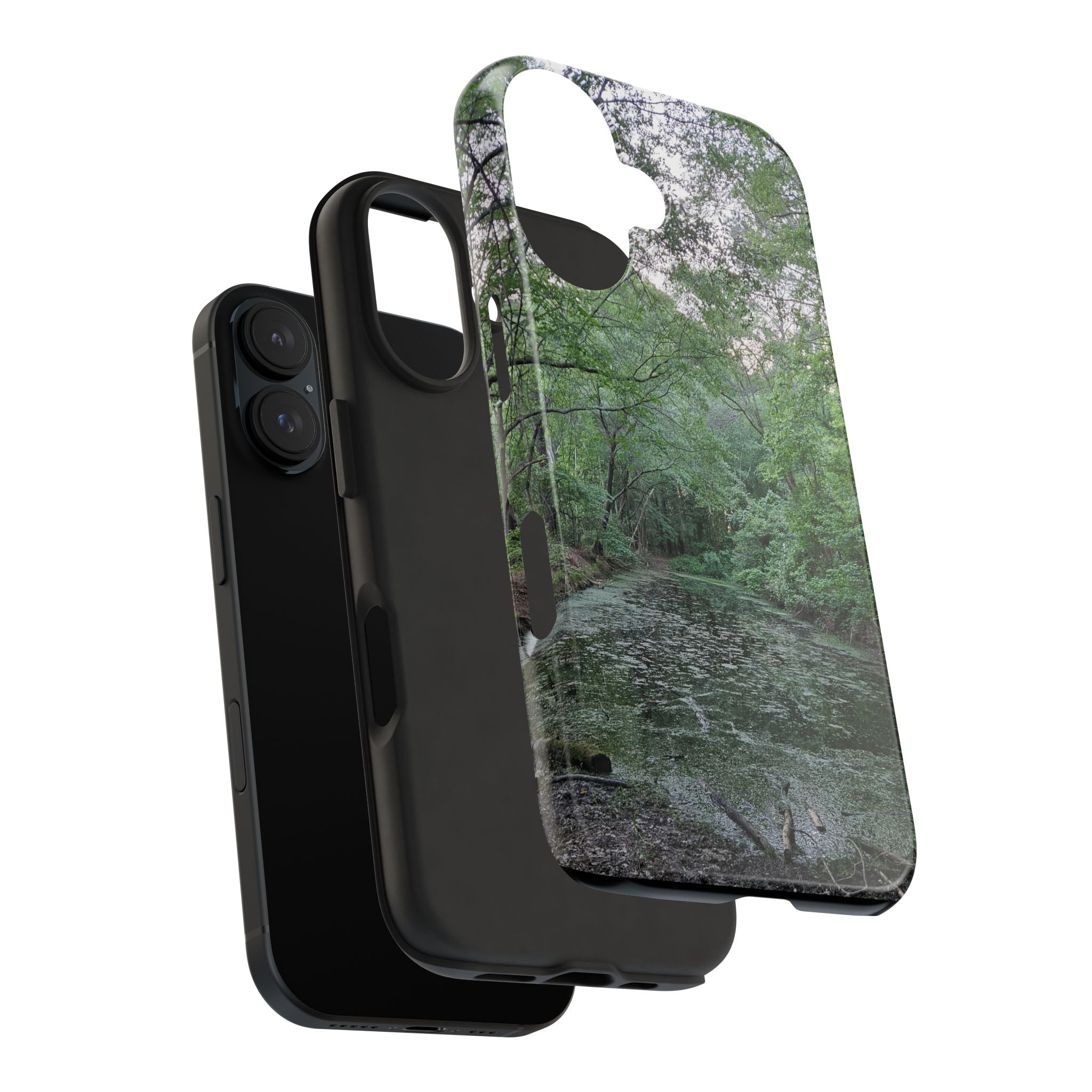 Mossy Pond Phone Case | Nature Landscape Waterproof