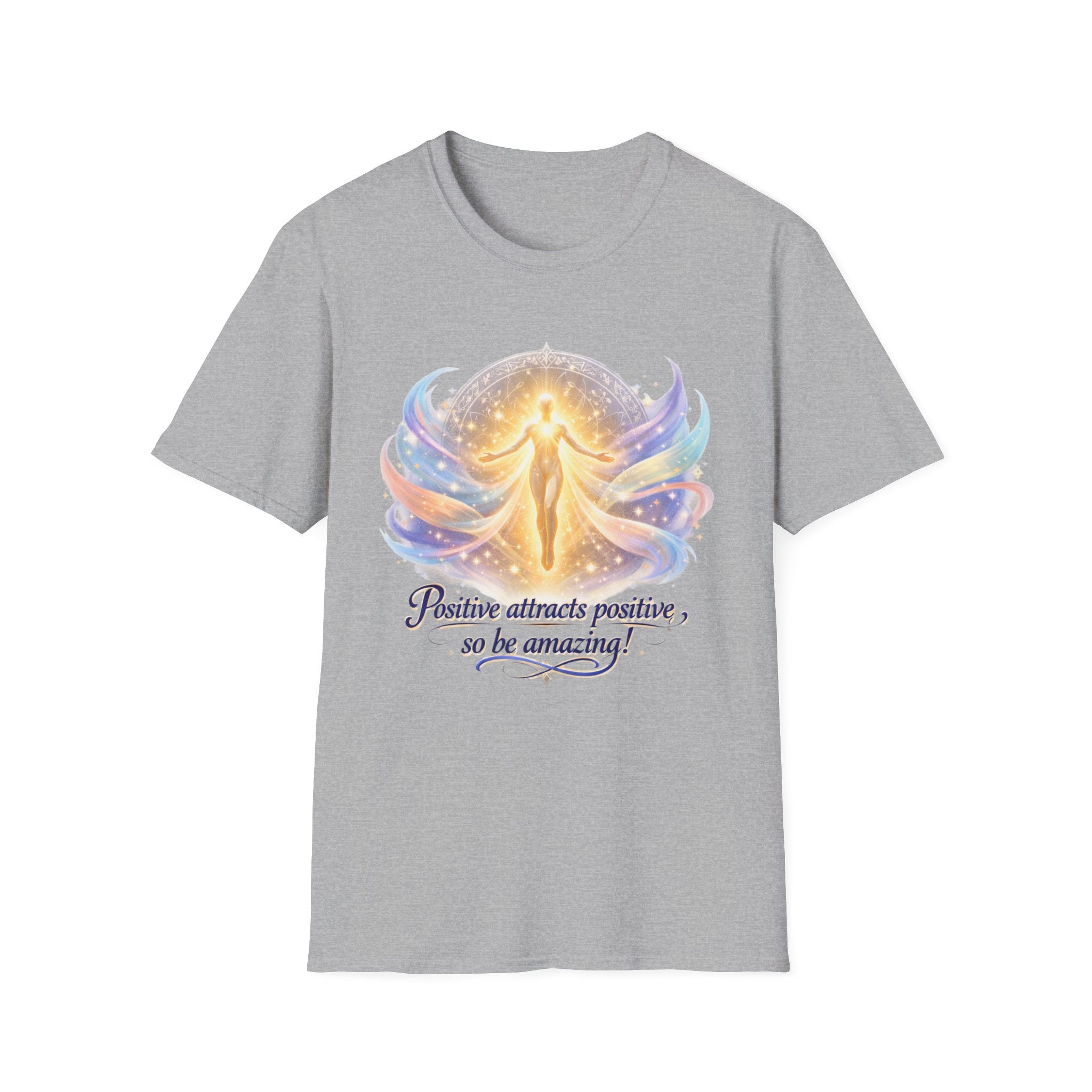 "Positive attracts positive, so be amazing!"- Positive Energy Graphic T-Shirt