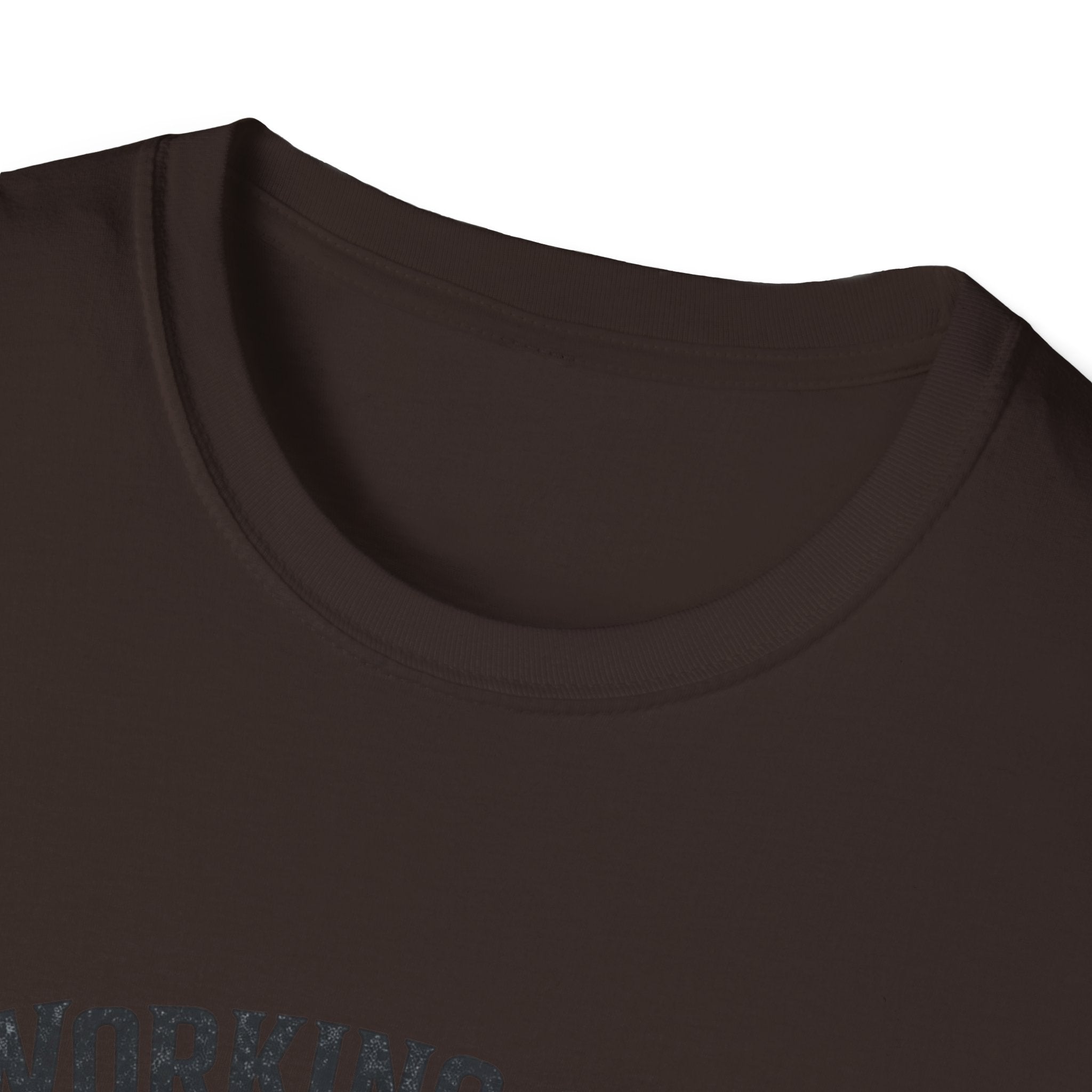 Working Out Is My Therapy T-Shirt — Barbell Fitness Gym Tee