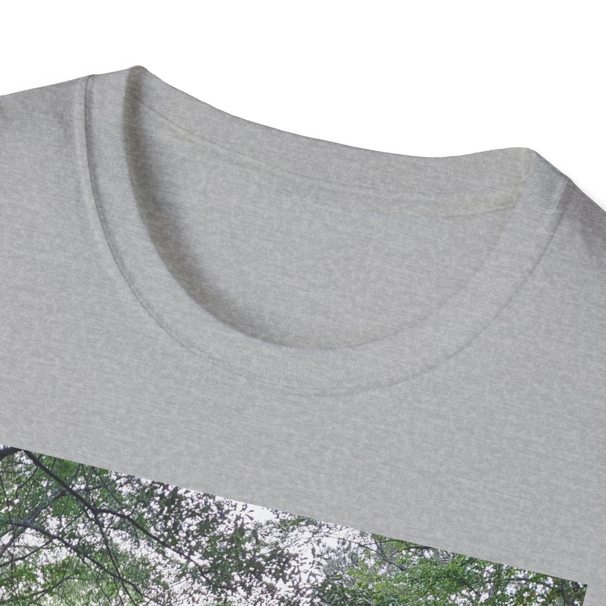 Mossy Pond T‑Shirt — Serene Green Nature Photography Tee