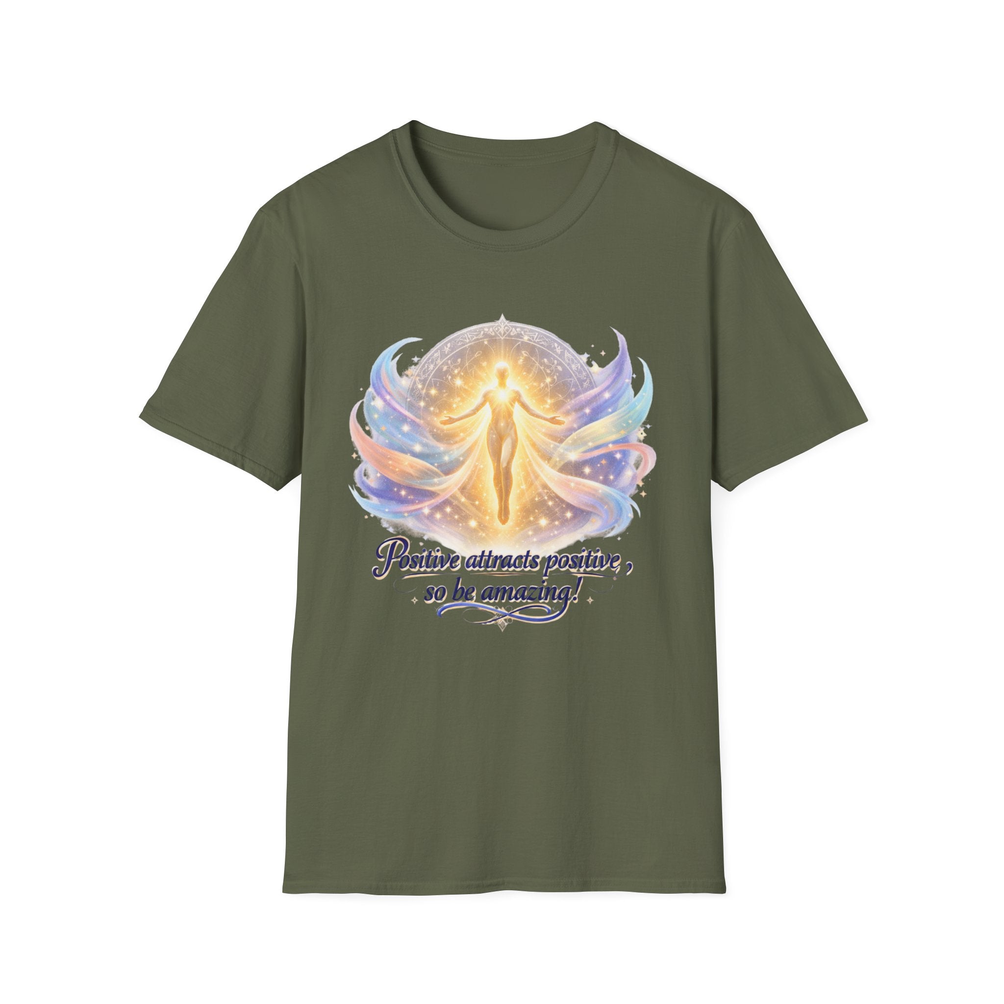 "Positive attracts positive, so be amazing!"- Positive Energy Graphic T-Shirt