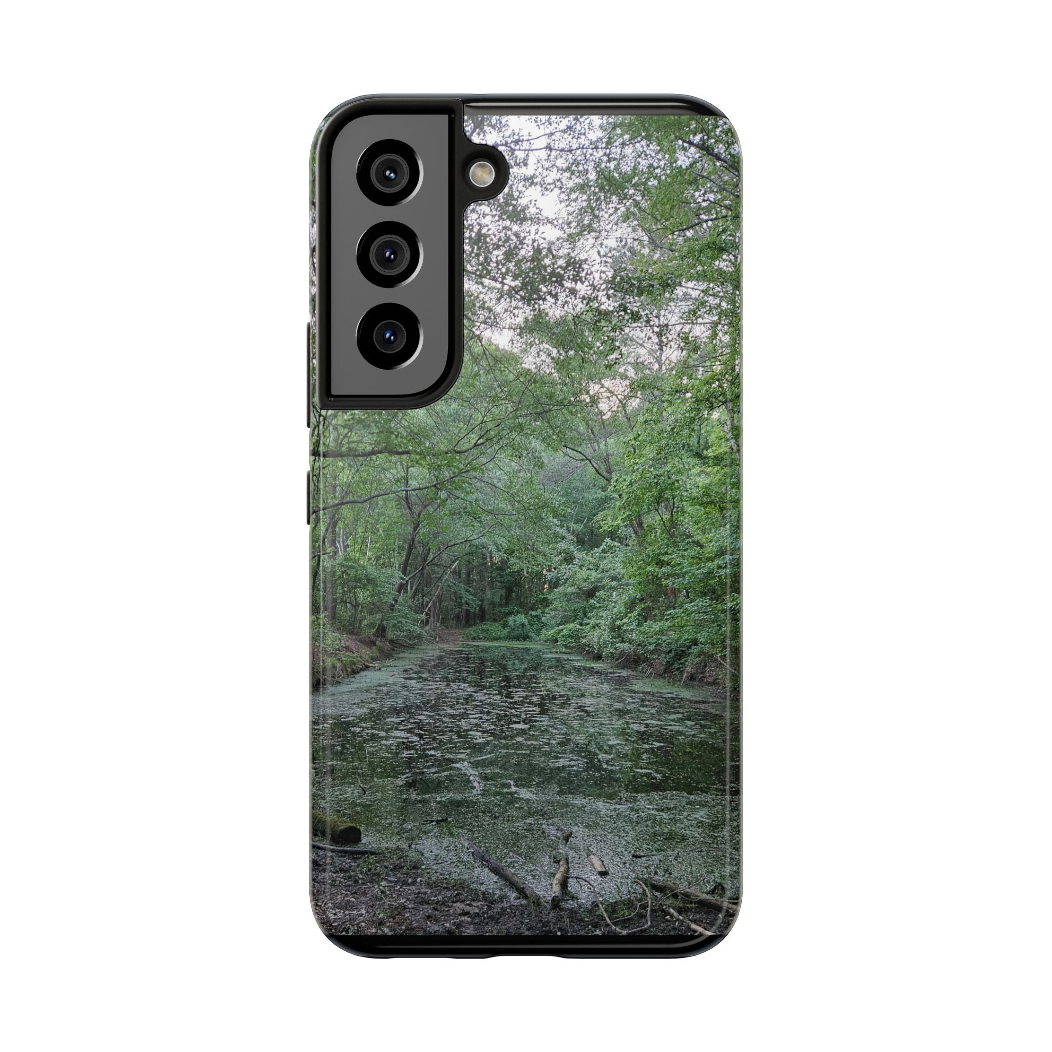 Mossy Pond Phone Case | Nature Landscape Waterproof
