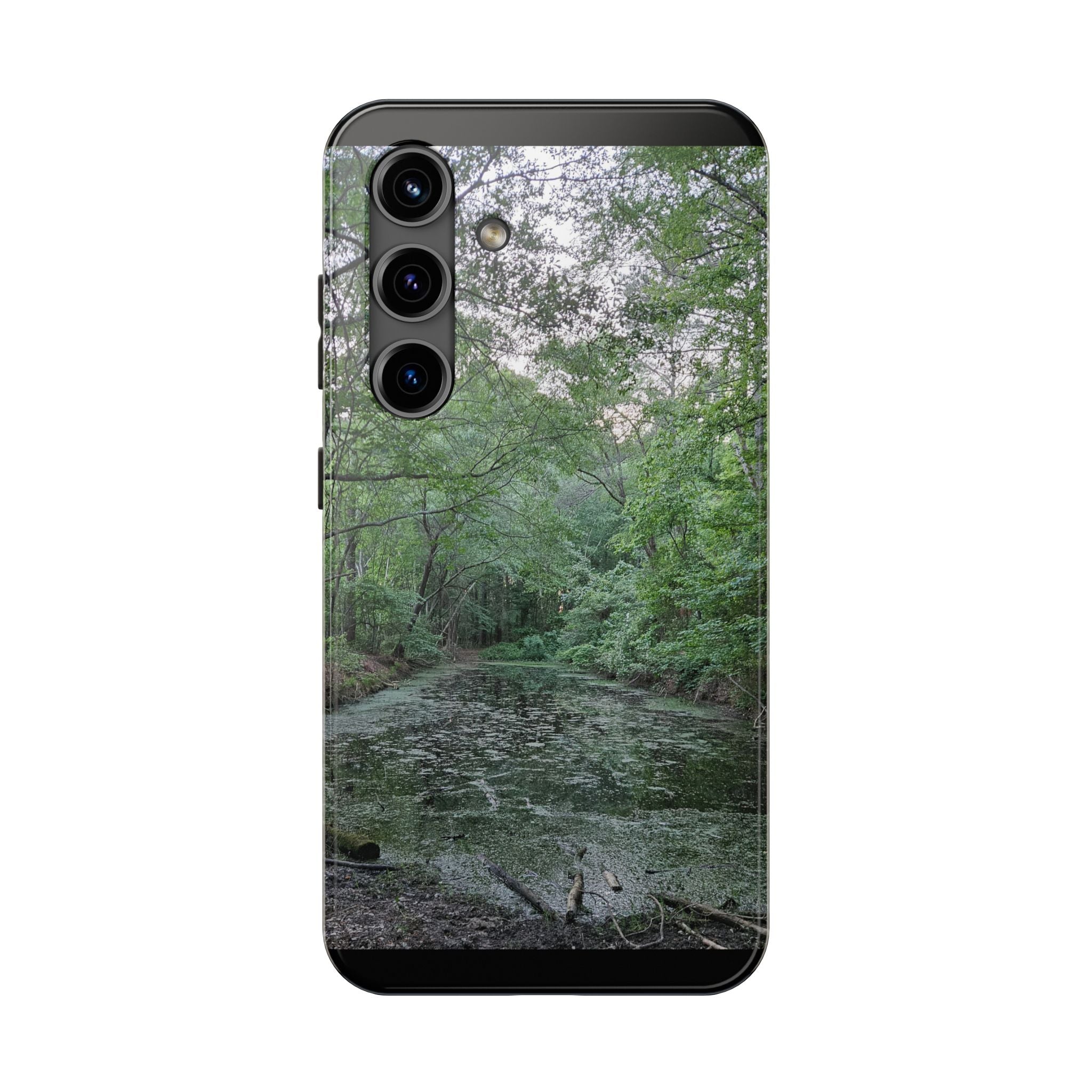 Mossy Pond Phone Case | Nature Landscape Waterproof