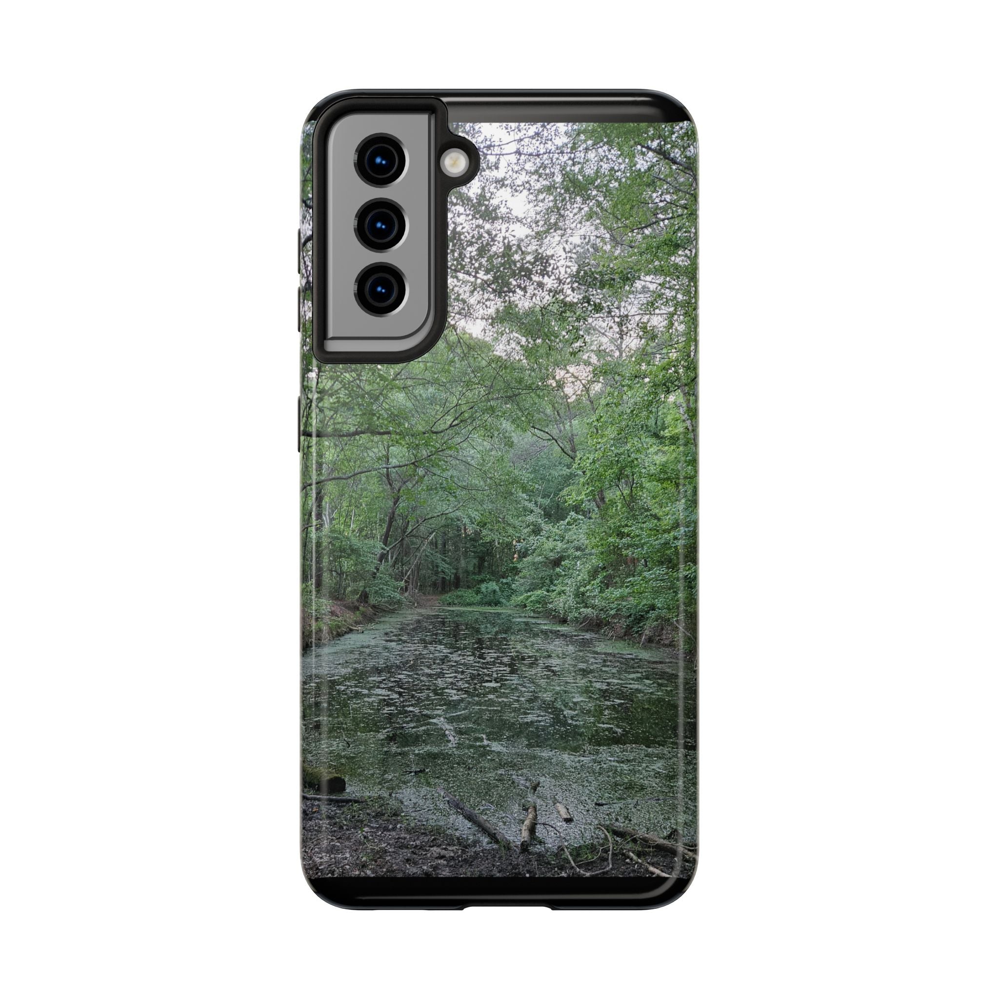 Mossy Pond Phone Case | Nature Landscape Waterproof