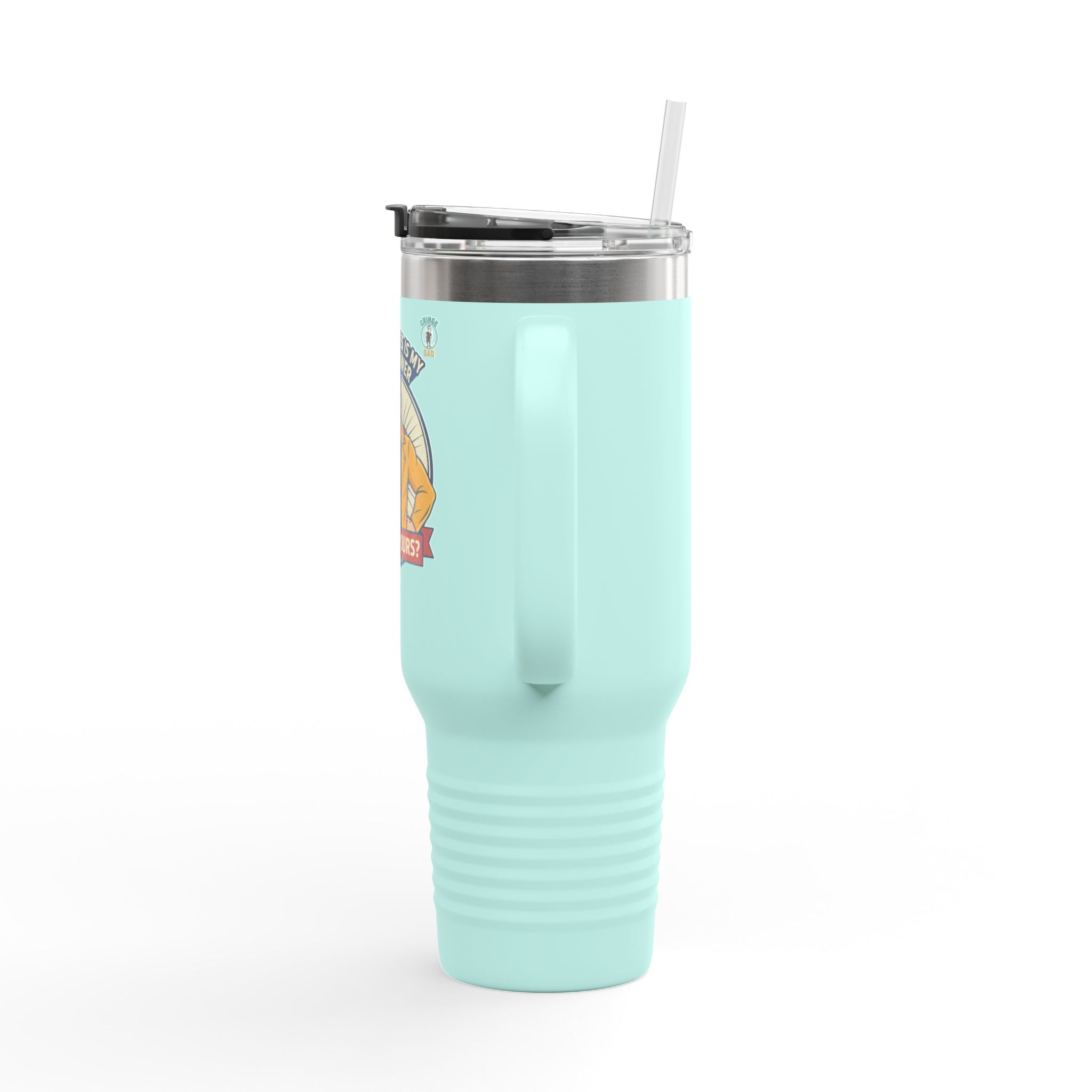 Jokes Is My Superpower 40oz Insulated Tumbler