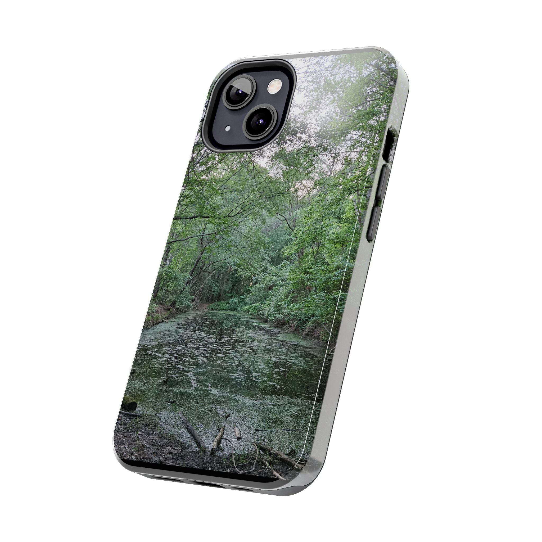 Mossy Pond Phone Case | Nature Landscape Waterproof