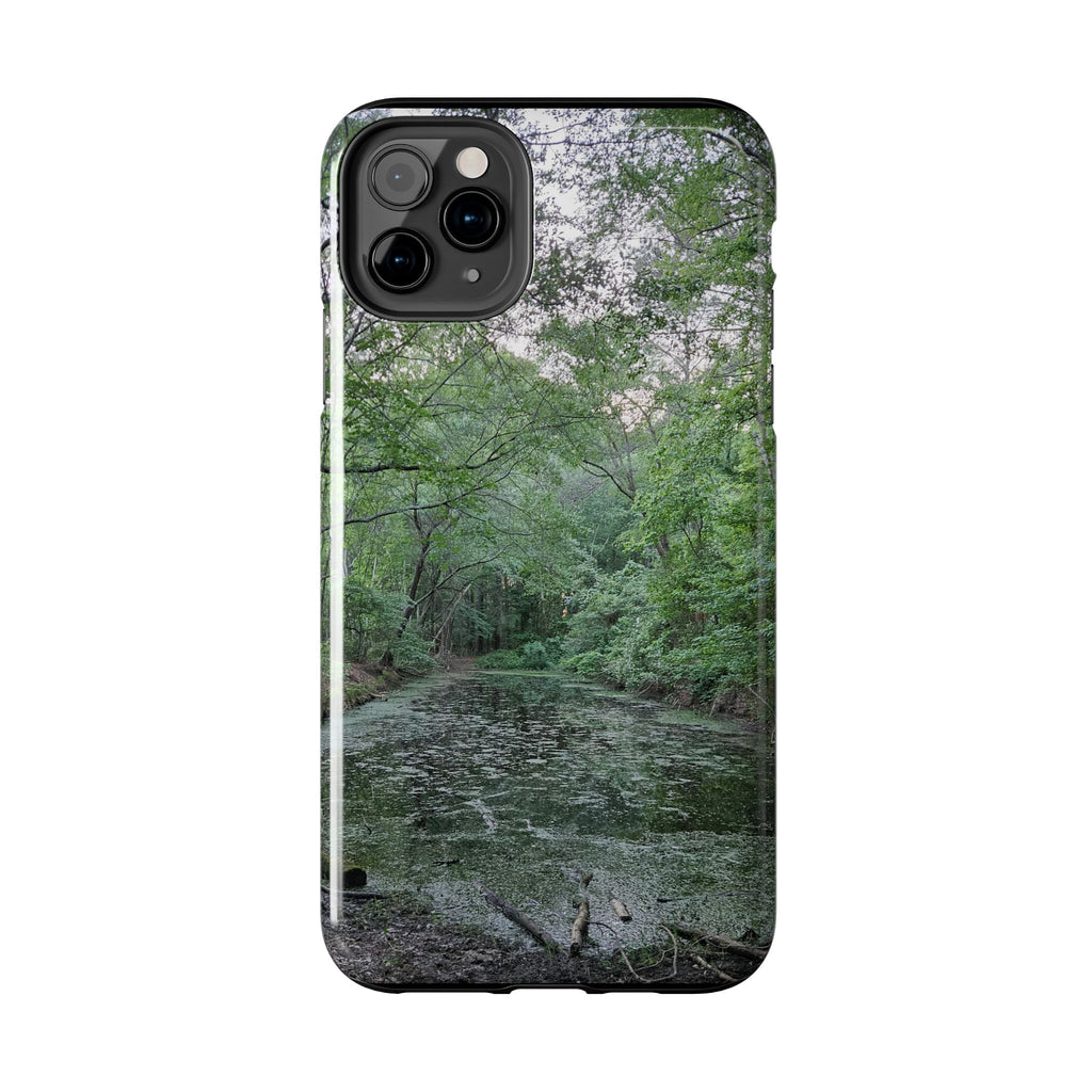 Mossy Pond Phone Case | Nature Landscape Waterproof
