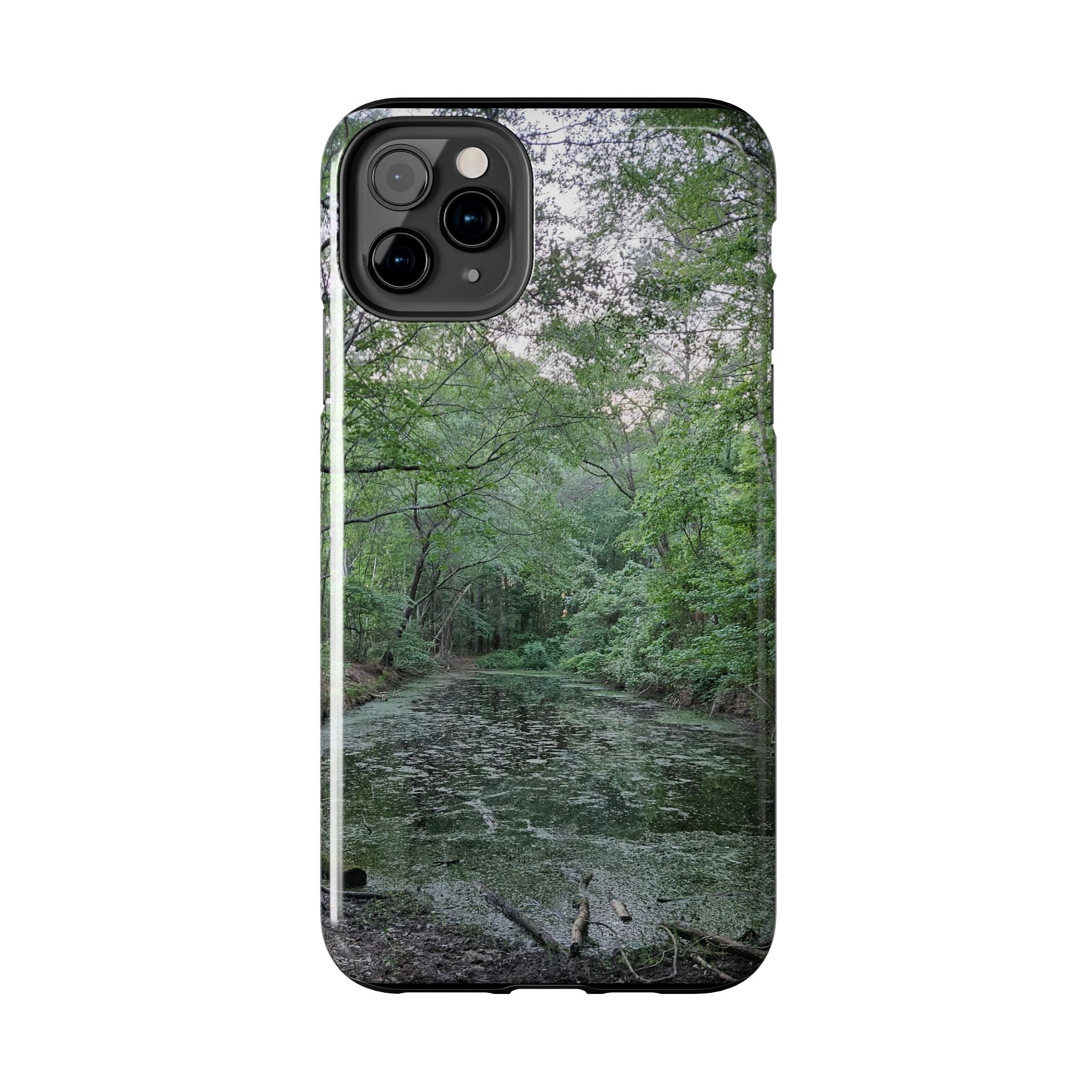 Mossy Pond Phone Case | Nature Landscape Waterproof