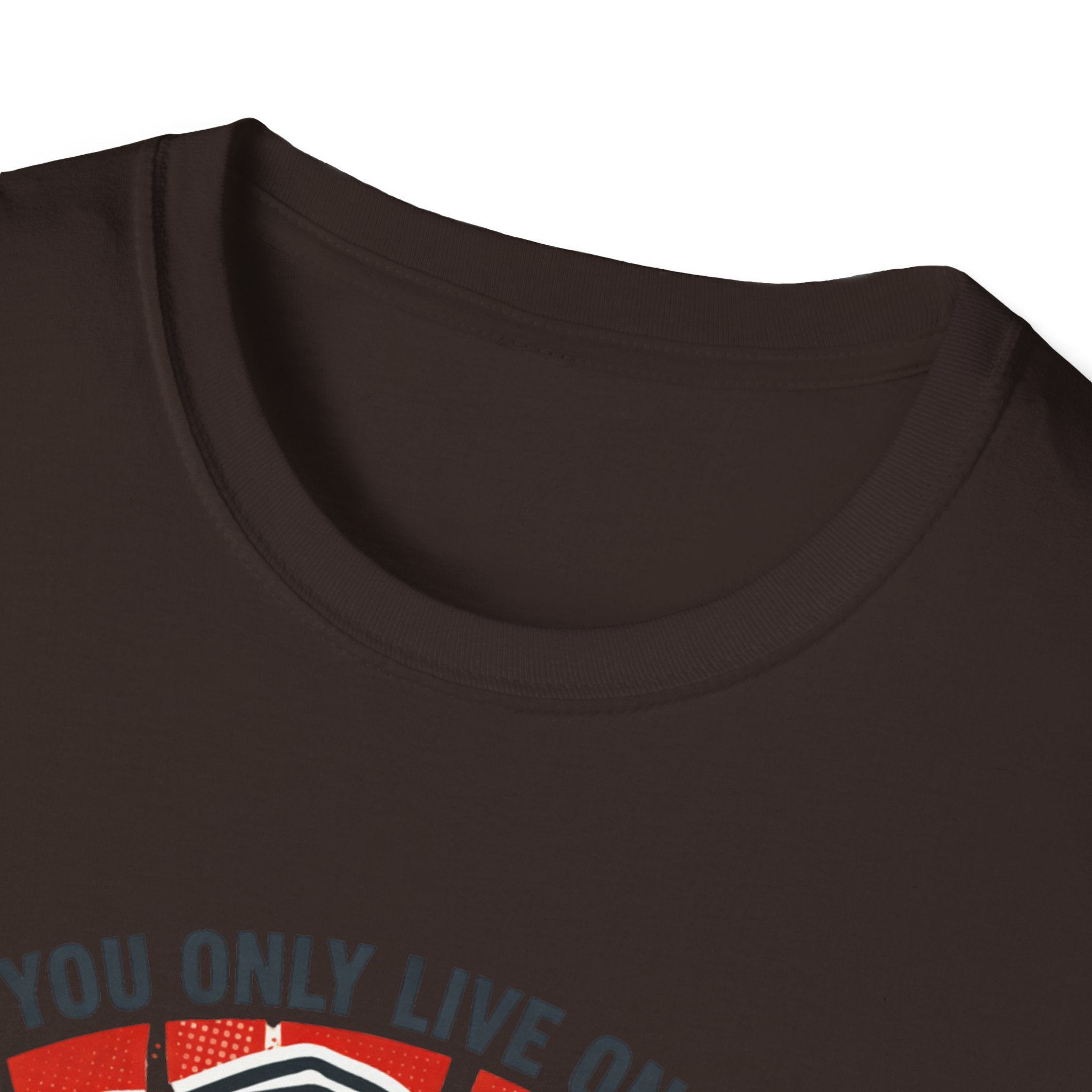 Motivational Fitness T-Shirt — "You Only Live Once So Go Get Fit!"